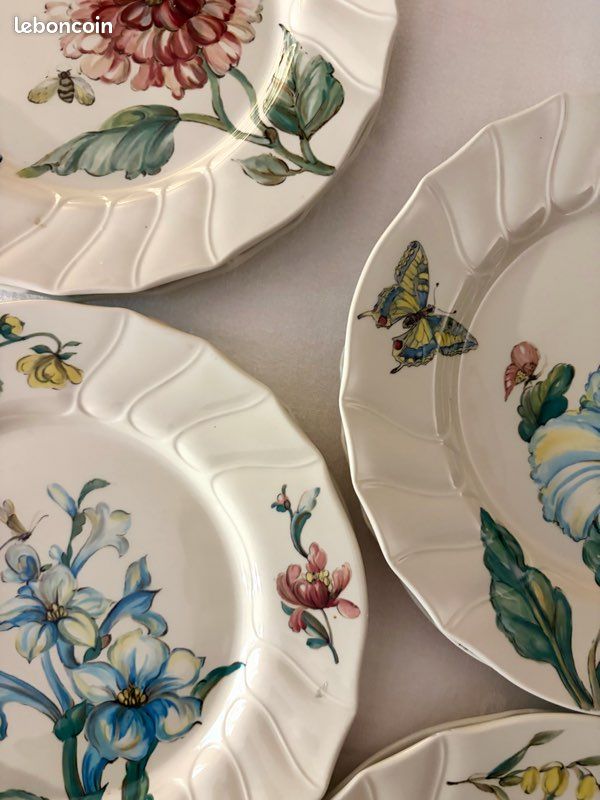 Villeroy et Boch Bouquet 12 assiettes plates (image 5)