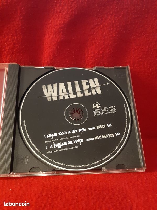Wallen cd audio 2titre (image 1)
