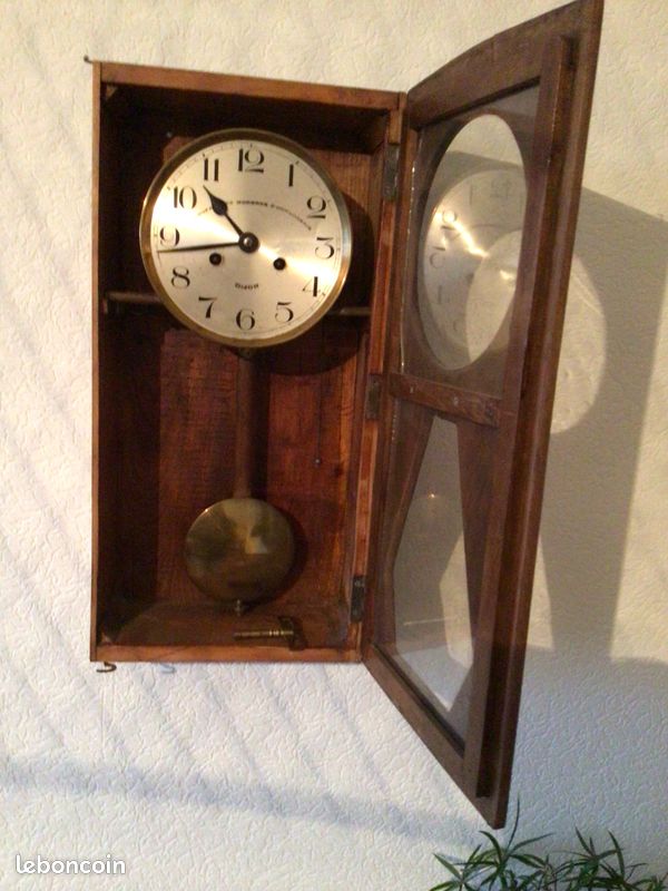 Pendule murale annees 1930/40 (image 3)