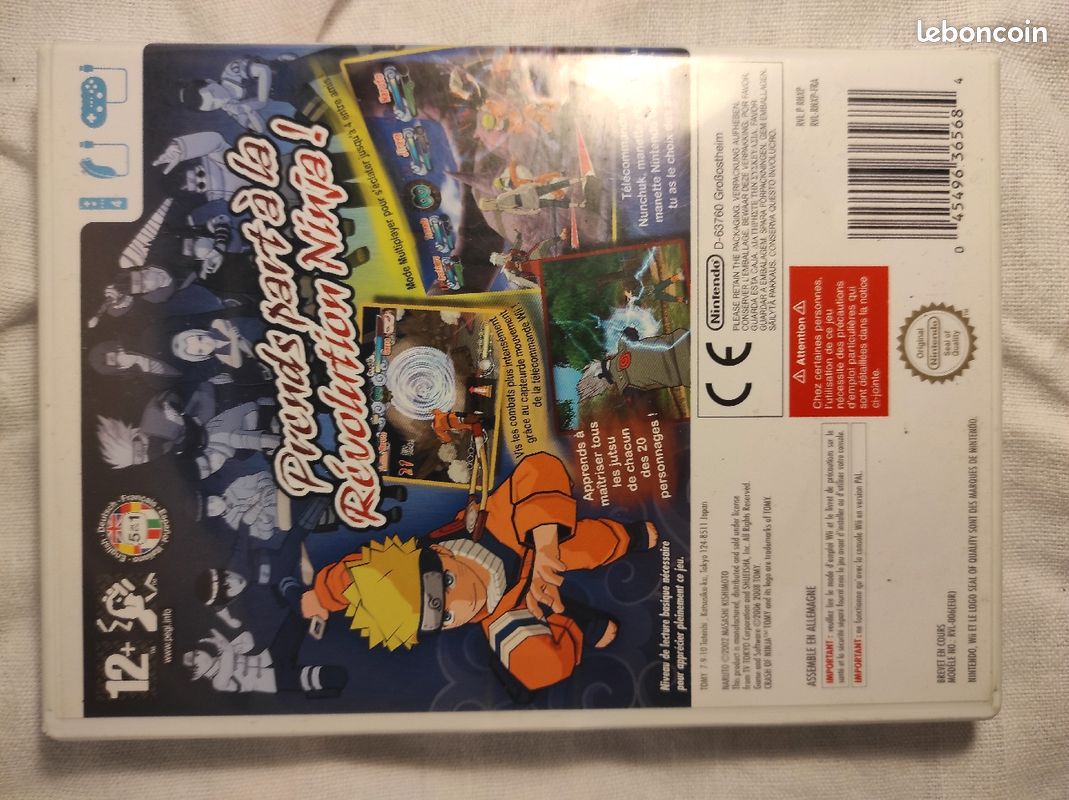 Naruto clash of ninja revolution Wii (image 2)