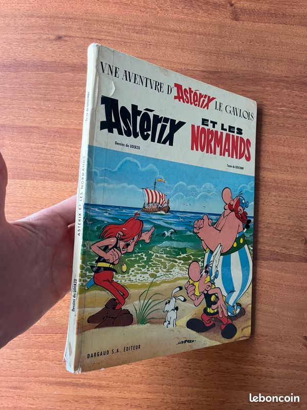 Asterix ET LES NORMANDS, première édition de 1966 (image 1)