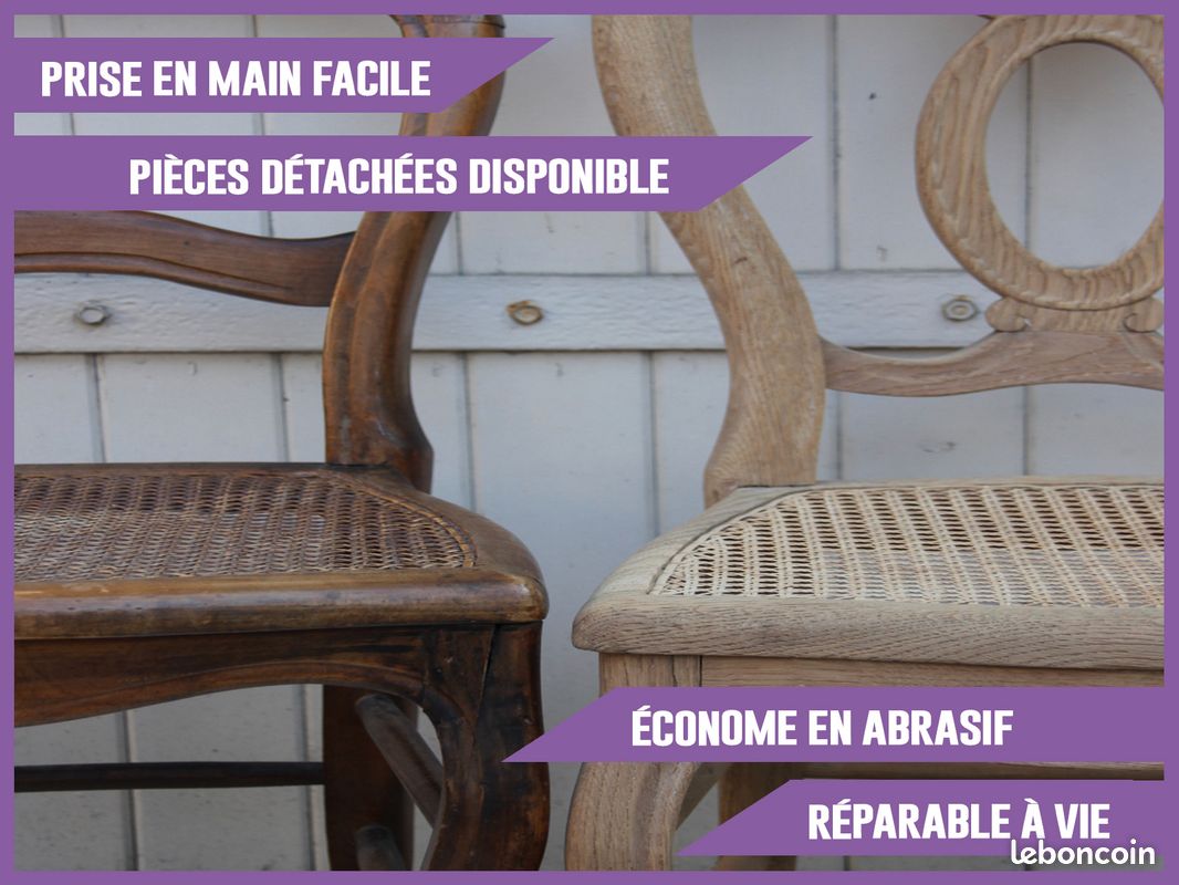Sableuse C2M ECO – Durable et Compacte – Bois Métal Pierre (image 3)