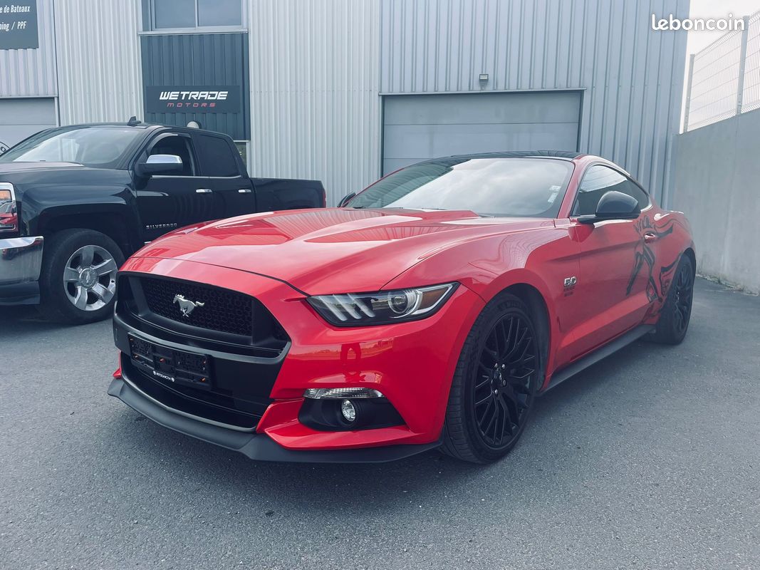 Ford Mustang GT v8 5.0L 421 cv en France (image 1)