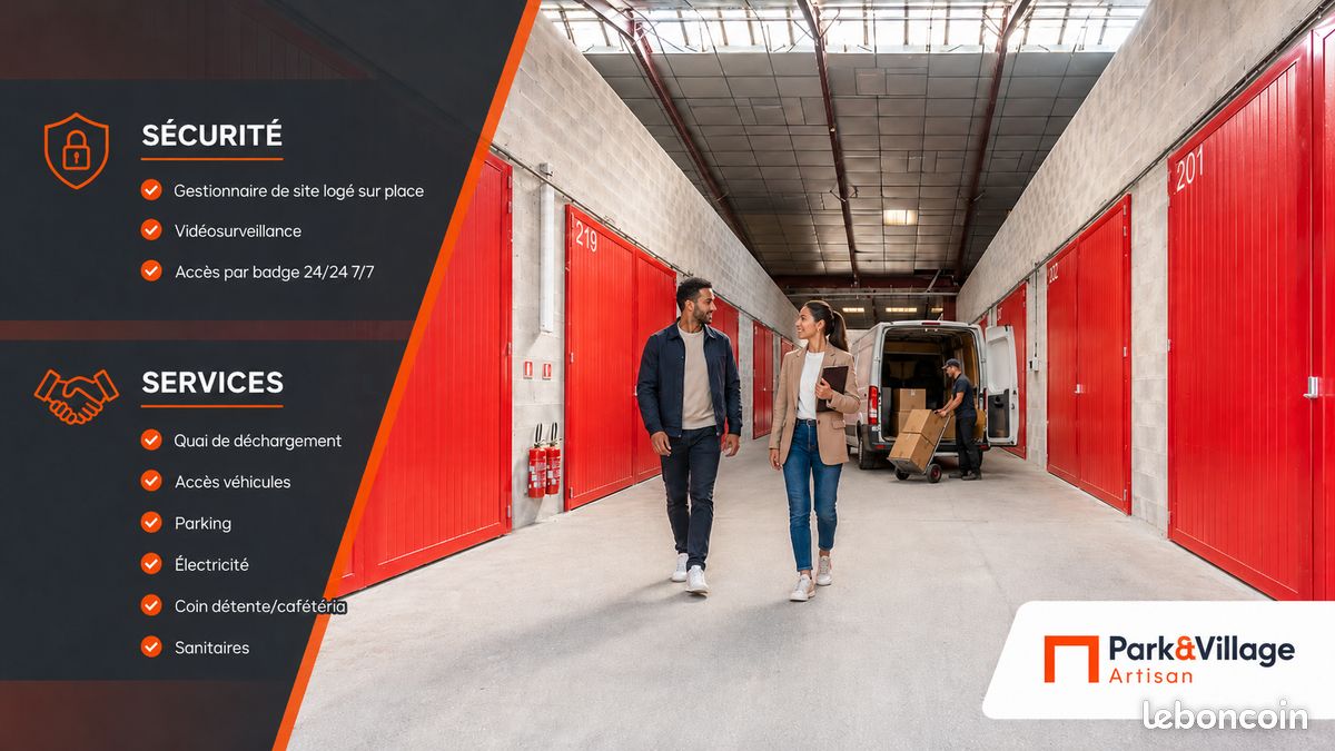 Box à louer / Dépot et entrepot à louer / Box de stockage à louer / Box en location / 220 m² / 924 euros (image 2)