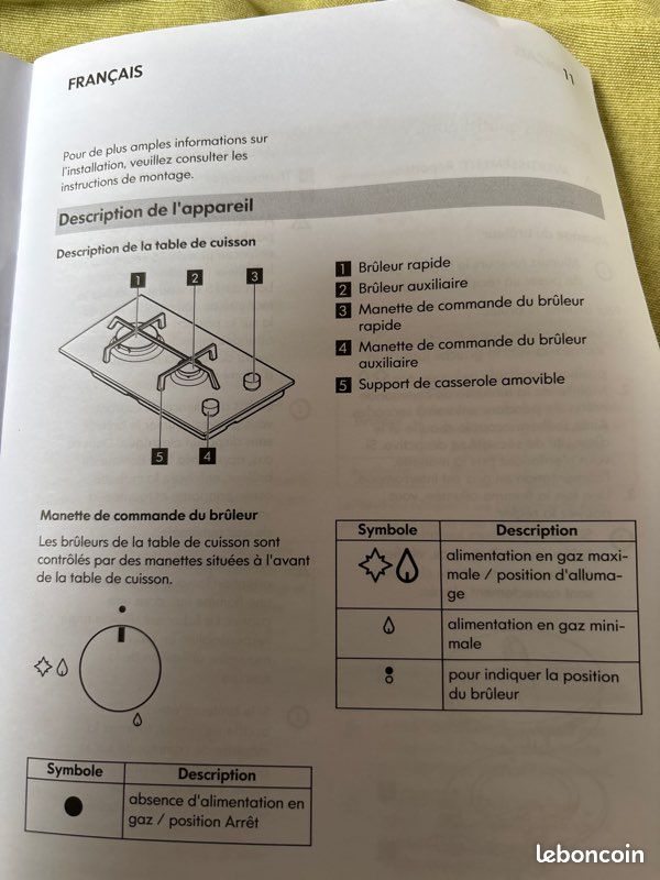 Table de cuisson (image 4)