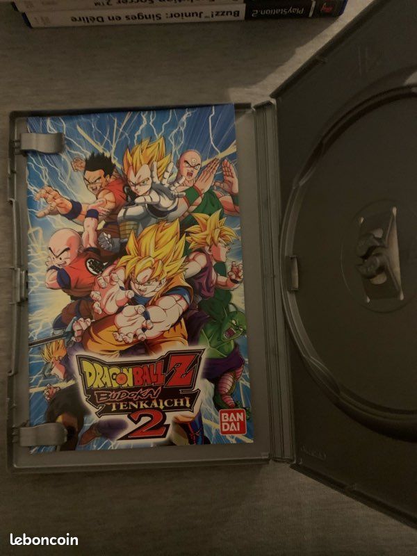 Boîte Vide PlayStation 2 Pour Dragon Ball Z Budokai Tenkaichi - Sans Le Jeu - Bon état