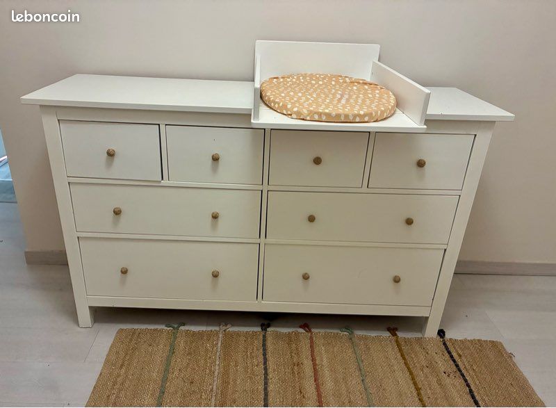 URGENT Double Commode IKEA et table à langer (image 2)