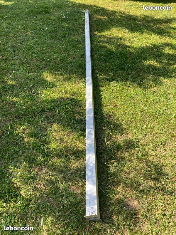Tube aluminium 40x80mm sur 480cm de long (image 1)
