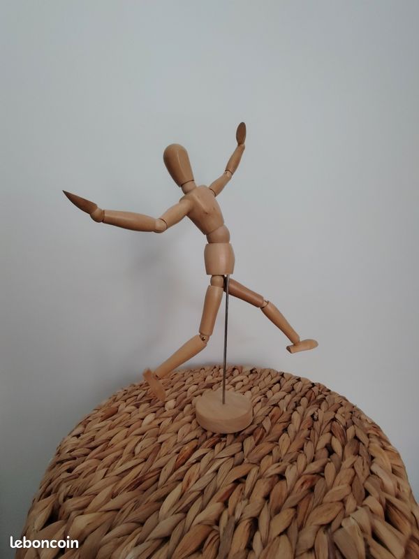 Mannequin pour dessin en bois ✏️ (image 2)