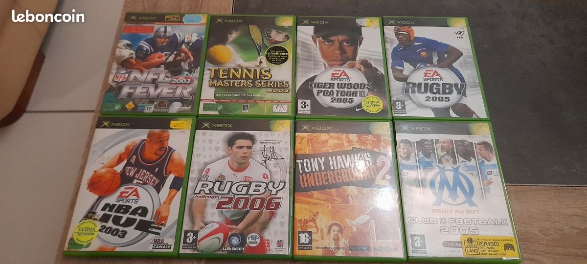 Lot De Jeux Xbox Première Génération - Inclut Hitman, état Correct, Boîtier Peut être Absent