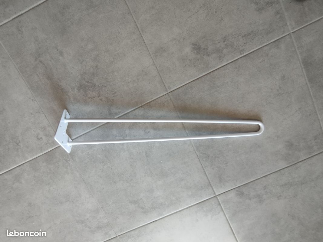 Pieds de table forme épingle à cheveux neufs (image 2)