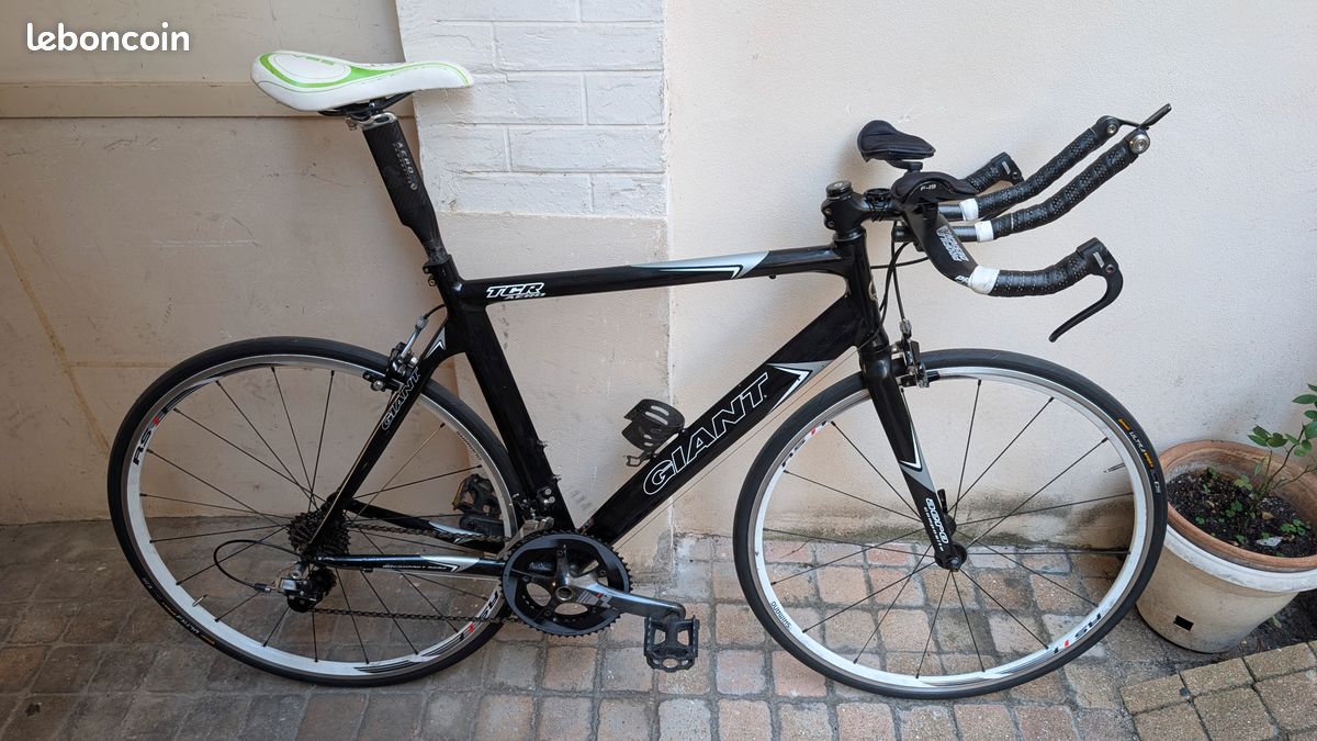 Vélo giant TCR pour triathlon / route taille L (image 19)