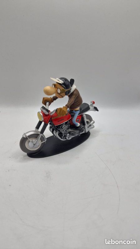 Figurine Joe Bar Team Édouard Bracame En Wheeling - Honda 750 Four - Occasion