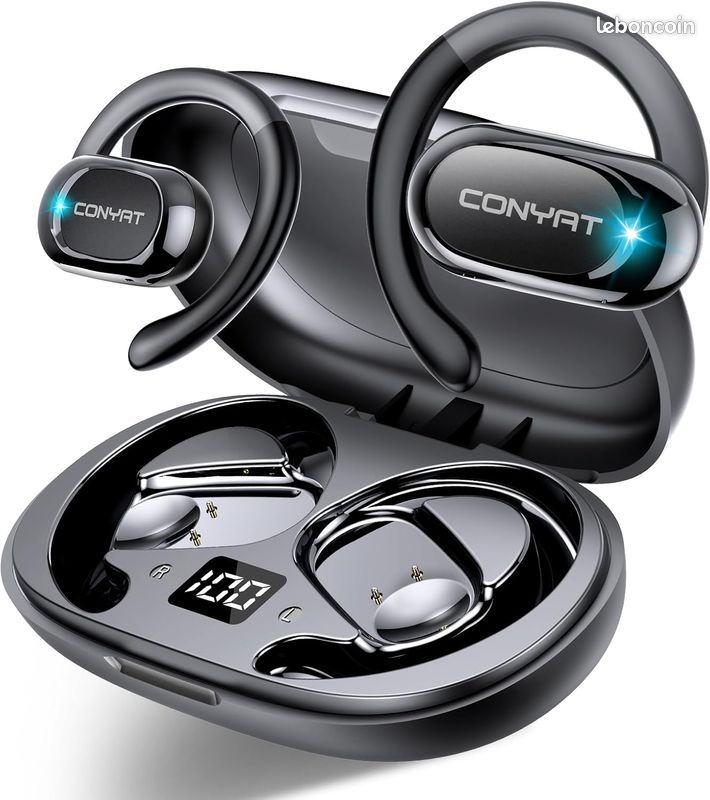 AI Ecouteur Traducteur Instantané, 58H Bluetooth 5.4