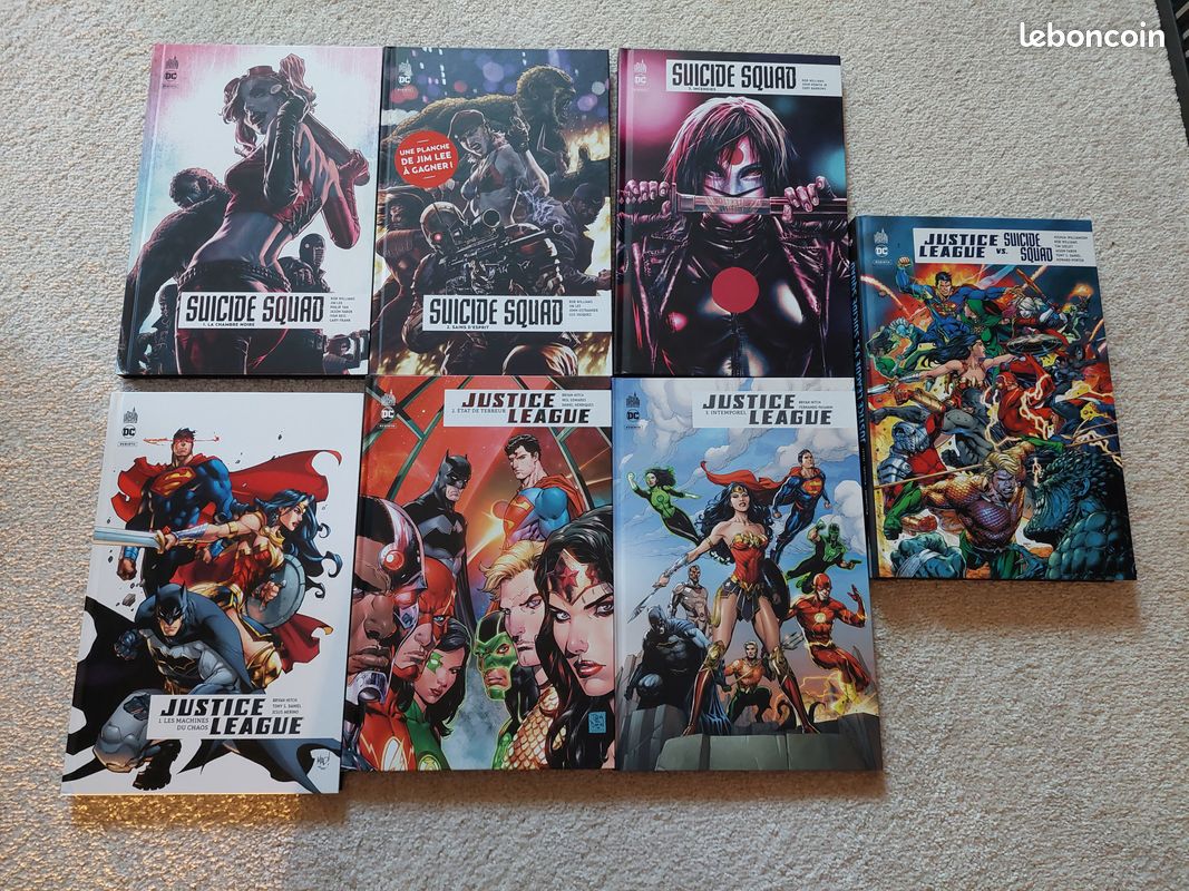 Lot Justice League Suicide Squad Rebirth Neufs 7 tomes (image 1)