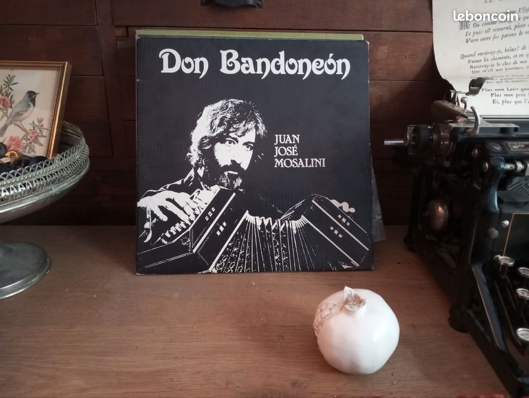 VINTAGE Vinyle 33 tours Don Bandonéon Juan José Masolini (image 1)