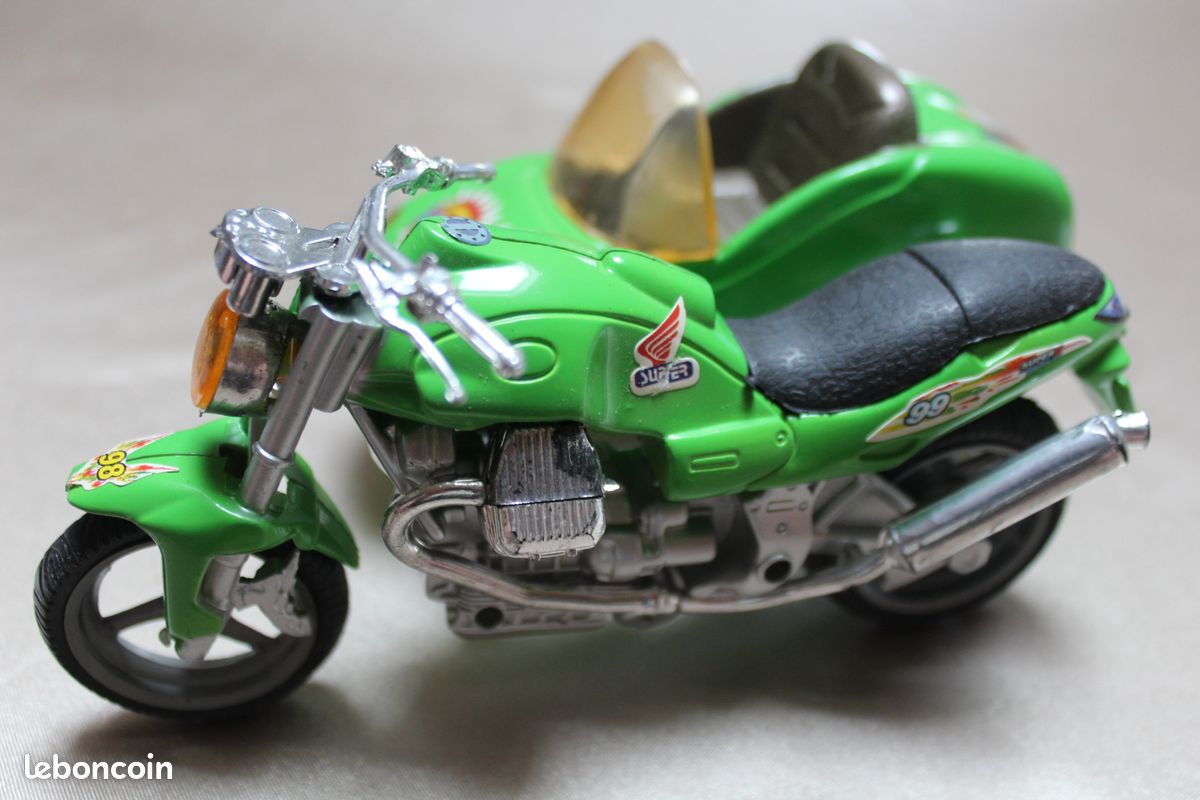 MOTO Side-car miniature N° 53 SIDE26 (image 2)
