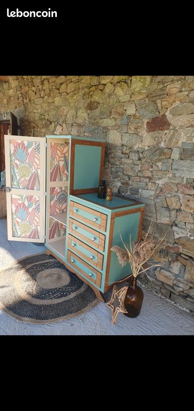 Armoire asymétrique relookée (image 9)