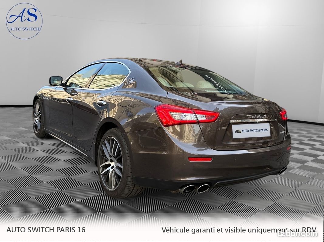 MASERATI GHIBLI 3.0 V6 410S A Entretient Maserati (image 11)