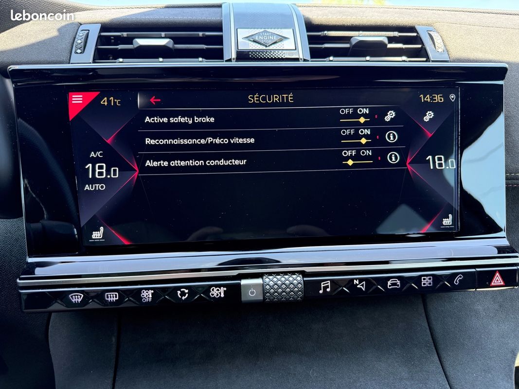 Ds DS 7 CROSSBACK BLUEHDI 130CH PERFORMANCE LINE + AUTOMATIQUE (image 14)