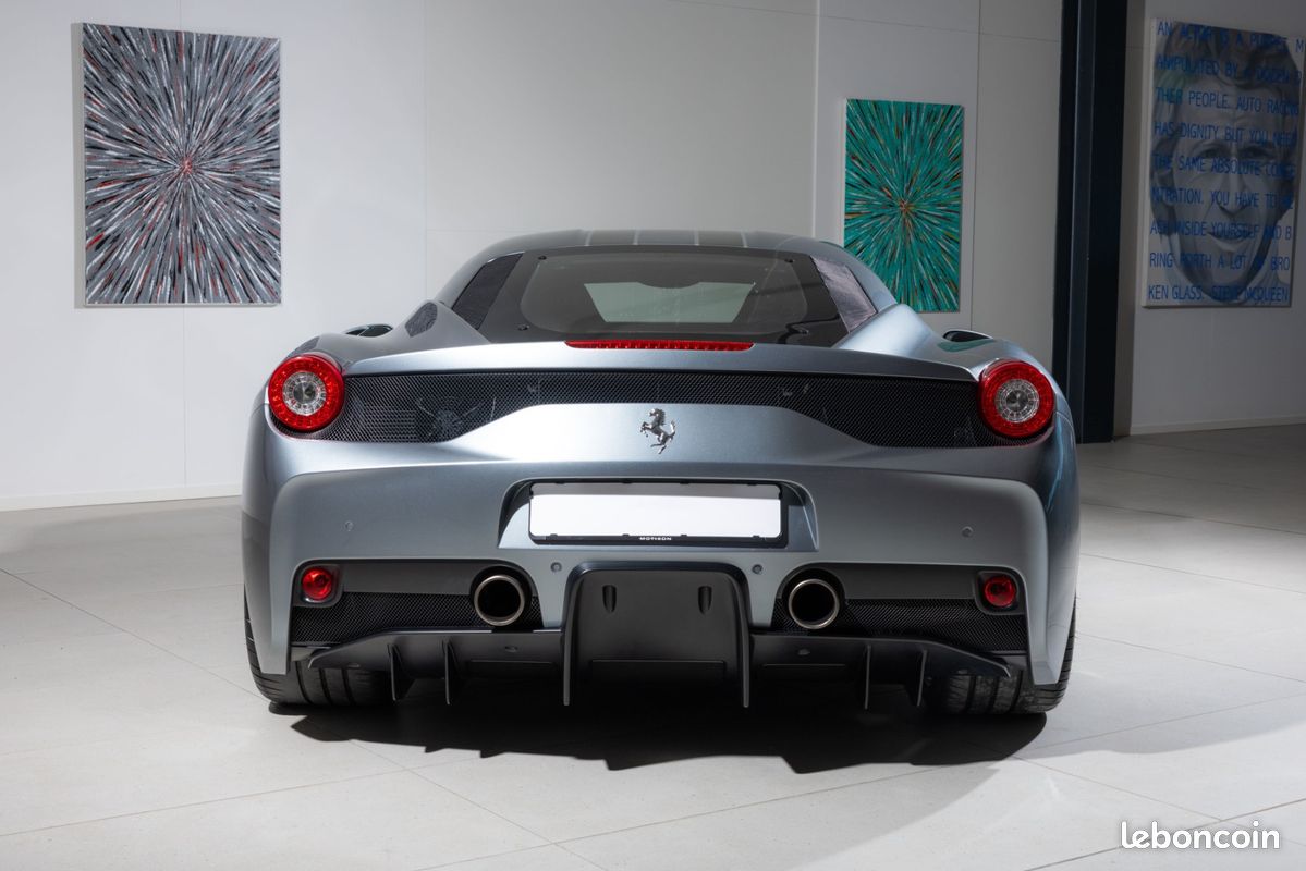 Ferrari 458 Speciale V8 4.5 605ch - Carbone - Grigio Titanio (image 3)