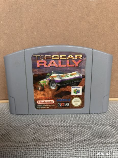 Top Gear Rally Nintendo 64 Loose PAL EUR FRA N64 / LOOSE (image 1)