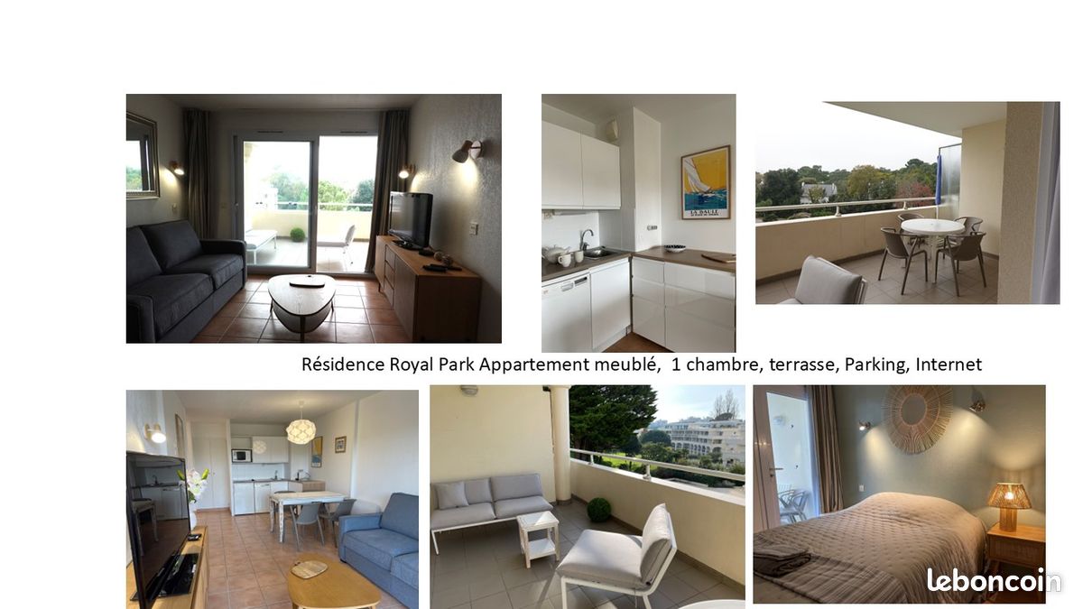 Appartement 2 pièces 35 m² · à La Baule-Escoublac · 35 m² · 850 €/mois