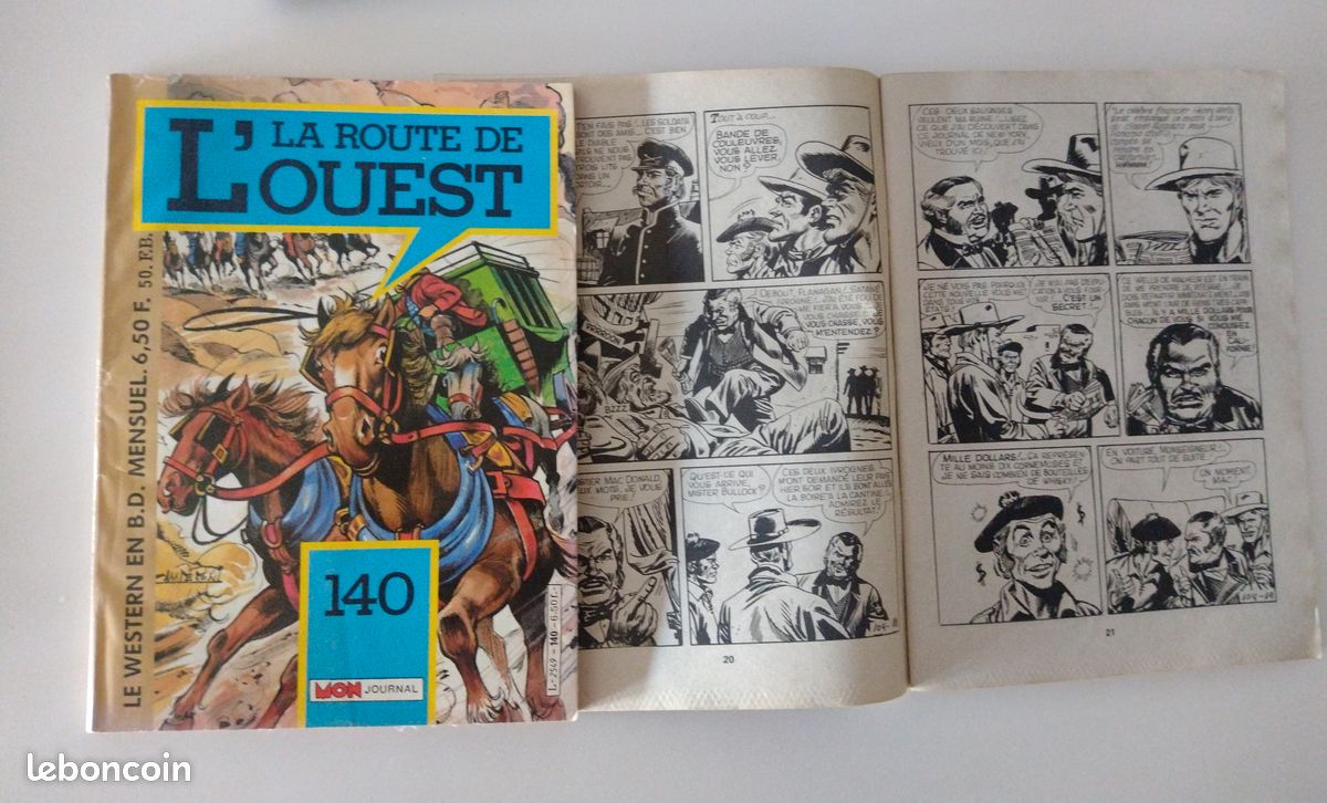 Lot BD "La Route de l'Ouest" (image 2)