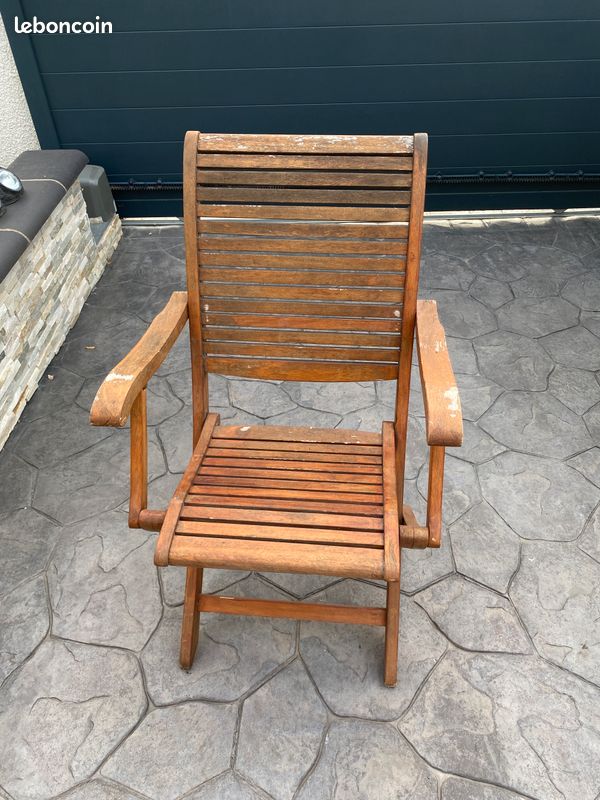 Chaise en Teck (image 1)