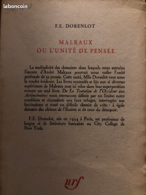 Malraux par Dorenlot (image 2)