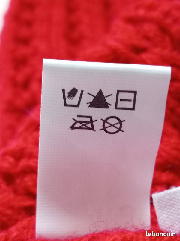 Snood rouge (image 5)