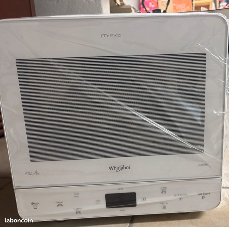 Micro-ondes Grill Whirlpool MAX 38 FW – Neuf, jamais déballé (image 3)