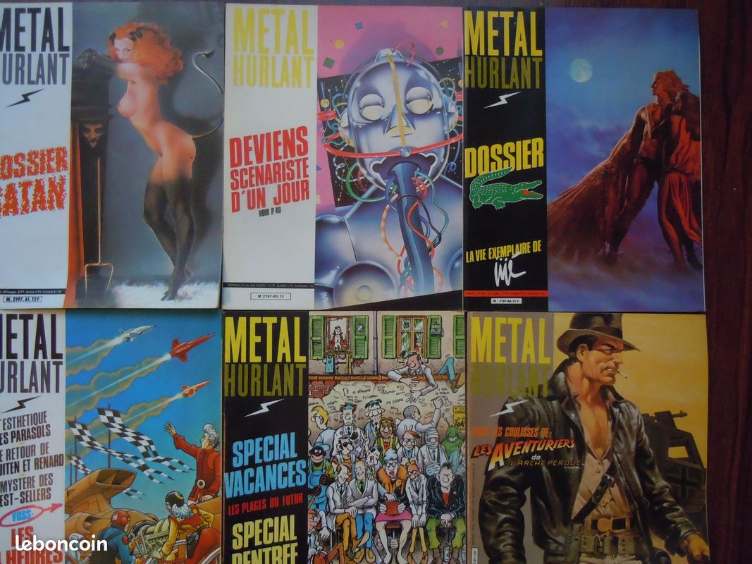 Revues Metal Hurlant n° 60 - 69 (image 3)