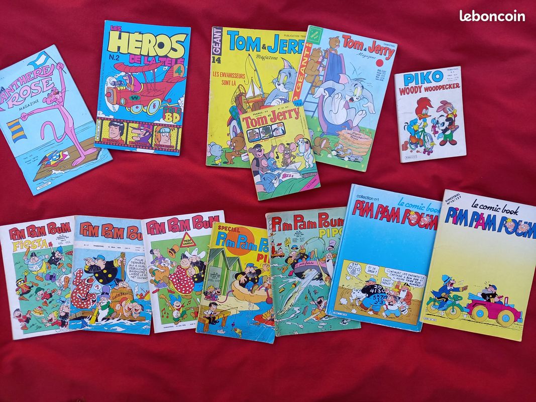 BD Collections Mickey - Picsou - Pif - Placid Muzo - Titi - Pim Pam Poum... (image 2)