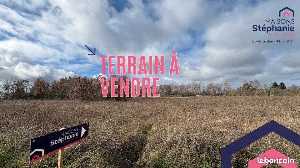 Terrain 860 m² Saint Branchs · à Saint-Branchs · 83 000 €