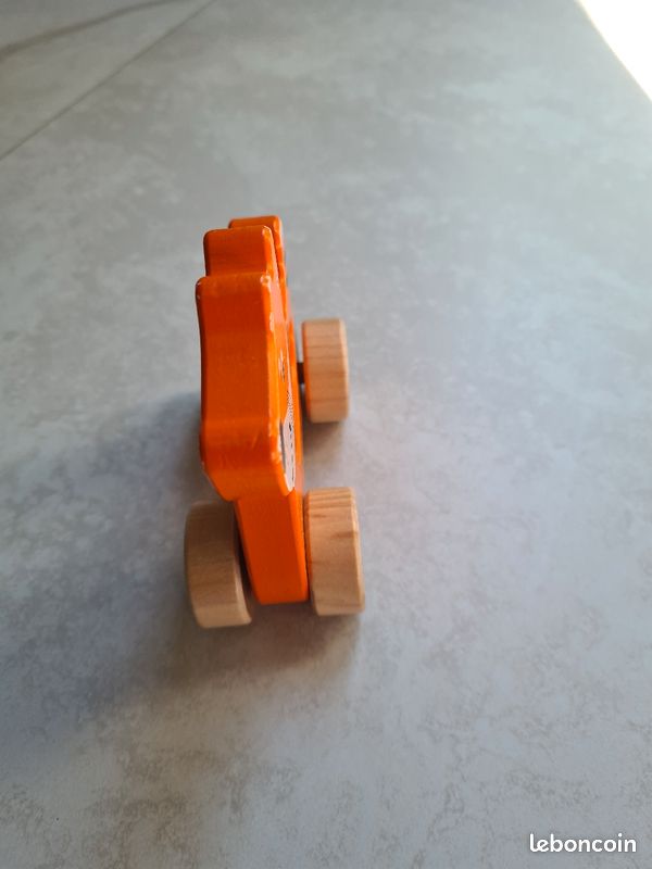 Jouet en bois renard à pousser (image 2)