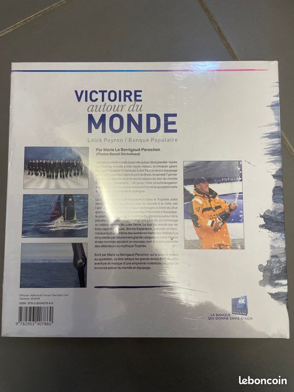 Livre victoire autour du monde neuf dans emballage banque populaire (image 3)