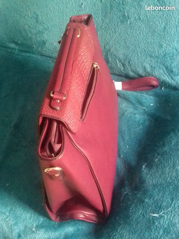 Sac à main bordeau Newhey (image 6)