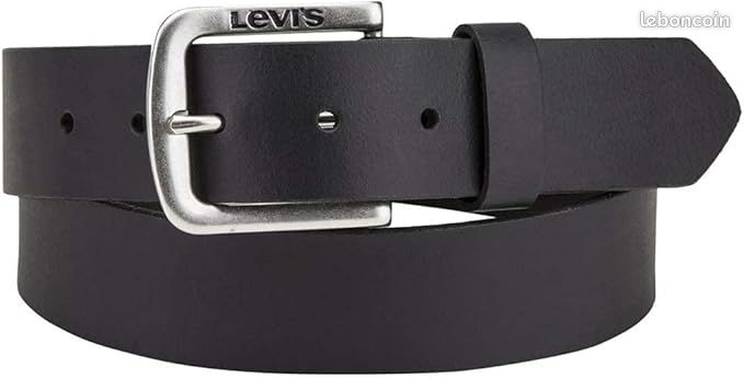 Levi's Seine Ceinture Mixte Cuir Bovin - Style Classique - Fabriqué Au Mexique