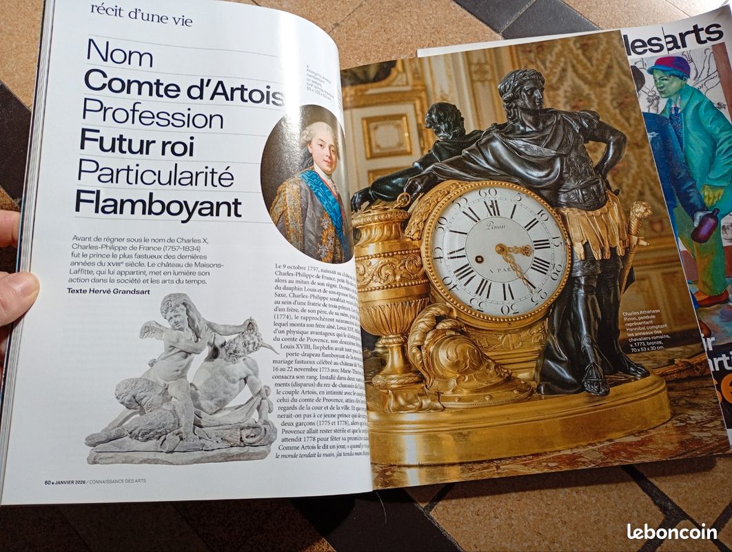 Lot magazine Connaissance des Arts (janvier février 2026) (image 5)