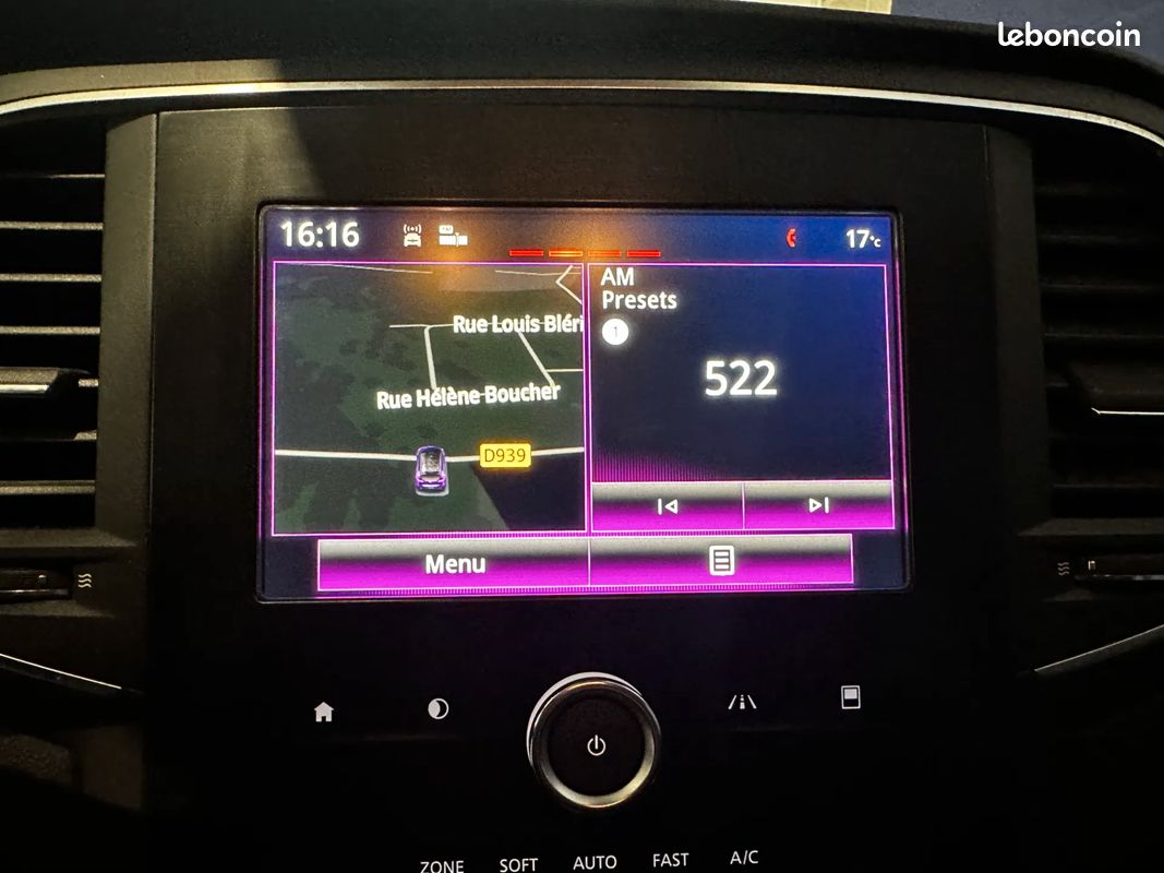 RENAULT Megane 1.5 D 110ch Intens - 2016 - Suivi complet - LED - Radar de recul (image 17)