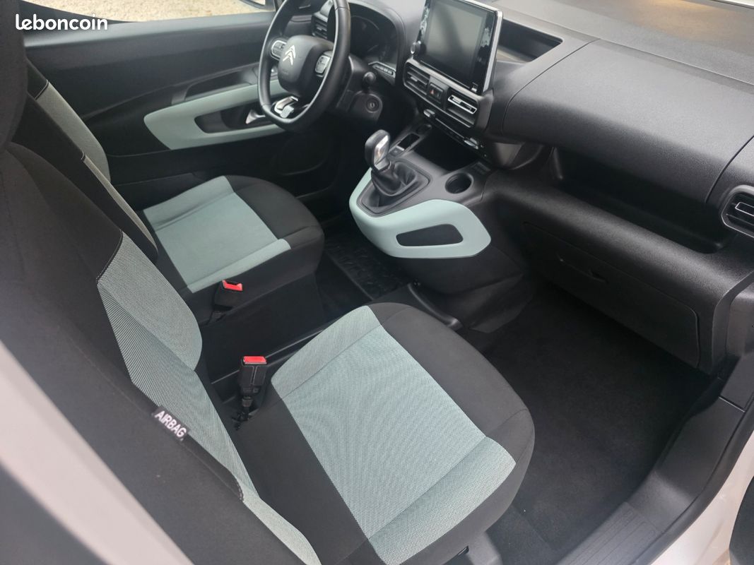 ✅CITROEN BERLINGO TAILLE M BLUE HDI hdi 100s&s BVM5 SHINE ⏩️PREMIERE MAIN⏩️ AVEC ENTRETIEN CONSTRUCTEUR (image 7)
