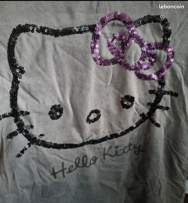 T-shirt à manches longues hello kitty 7-8ans (image 3)