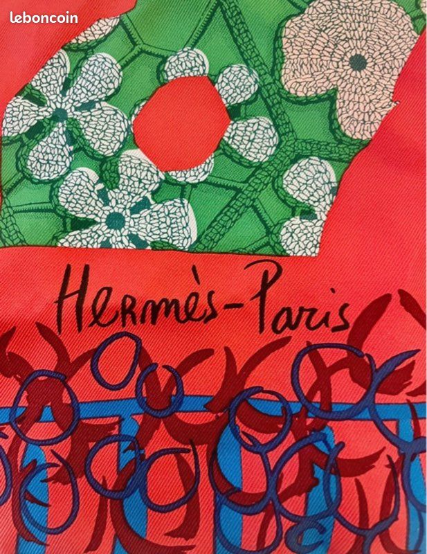 Carré en soie Hermès - Bela Silva Maison des oiseaux parleurs (image 2)