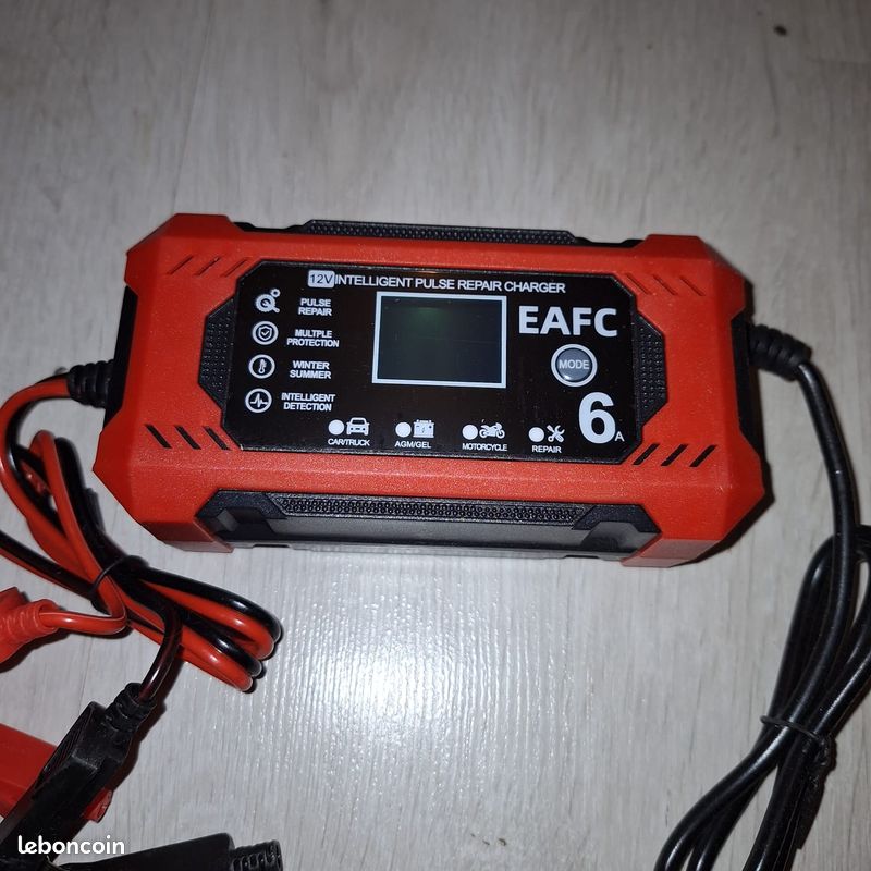 Chargeur 12 V batterie voiture moto (image 1)