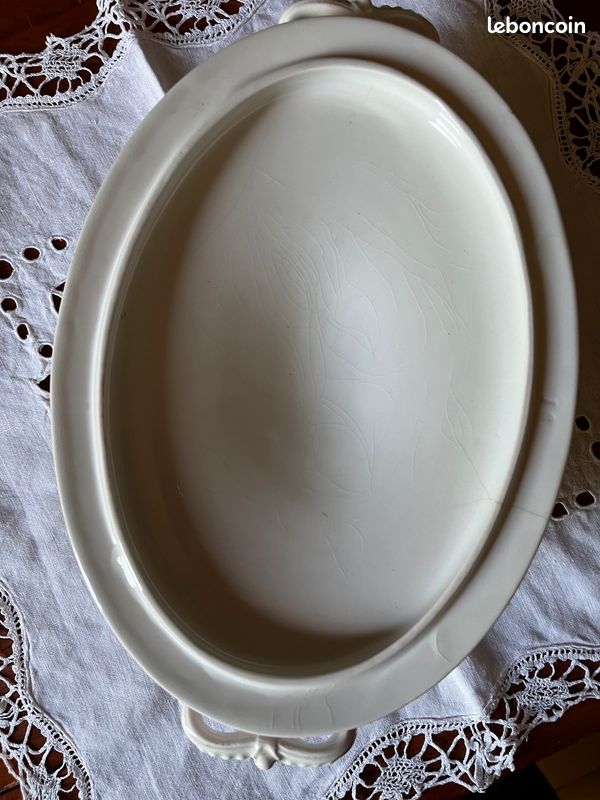 Légumier ancien en faïence anglaise – modèle Ledbury – Belle Époque (image 9)