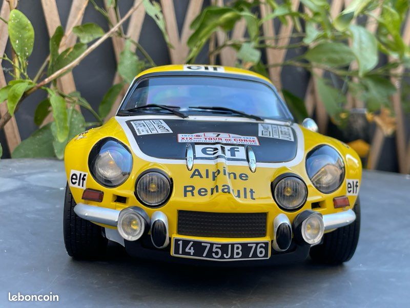 Coffret 4 Alpine Renault A110 Provence Moulage 1/43 Tours De Corse 74/75/77/78
