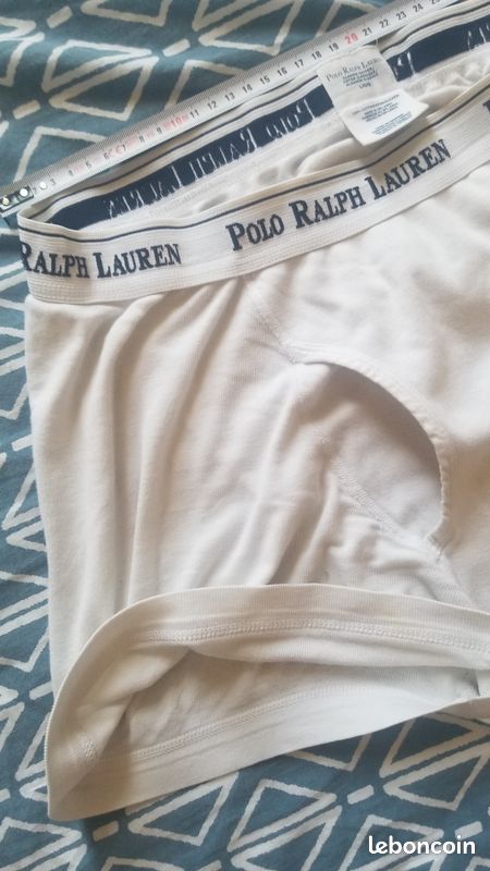 Boxer Polo Ralph Lauren blanc size L (image 3)
