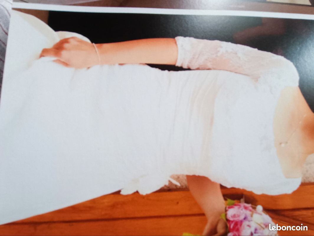 Robe de mariée. Taille 38 (image 4)