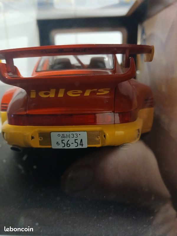 Cause deces voiture miniature solido porsche 964 rwb matys idlers rouge (image 3)